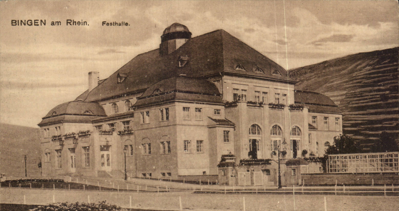 Allemagne - Deutschland - Bingen am Rhein - Festhalle - CPA 