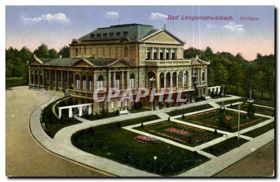 Allemagne - Deutschland - Bad Langenscwalbach - Kurhaus - CPA 