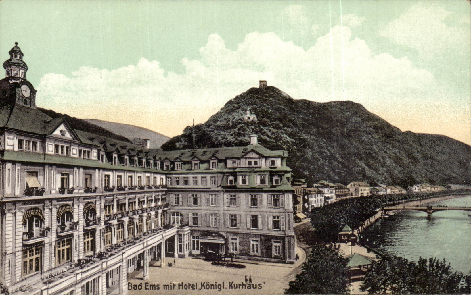 Allemagne - Deutschland - Bad Ems mit Hotel Koenig - Kurhaus CPA 