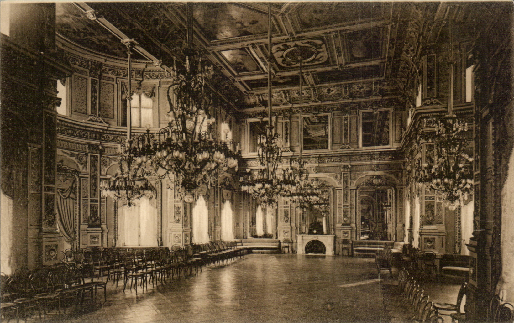 Allemagne - Deutschland - Bad Homburg - Goldsaal im Kurhaus CPA 