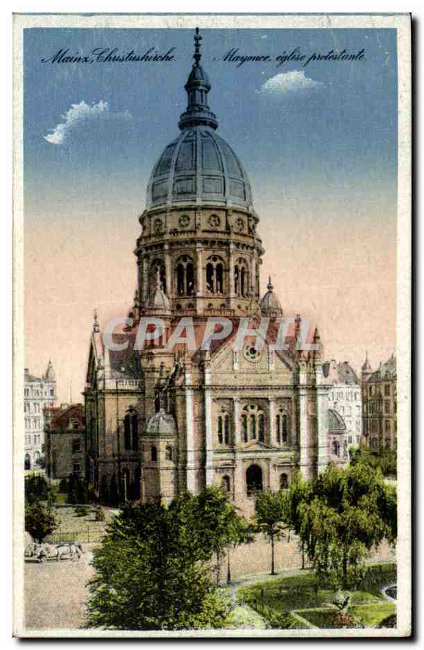 Mayence, église protestante — éditeur non identifié, n° de série non visible