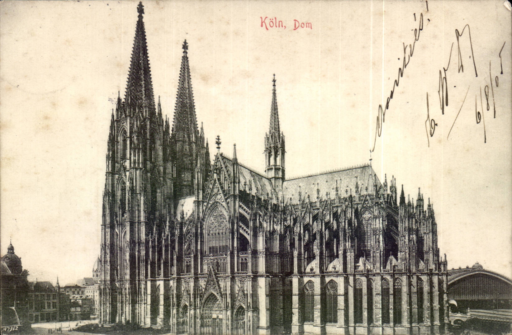 Allemagne - Deutschland - Koeln - Cologne - Dom - CPA 