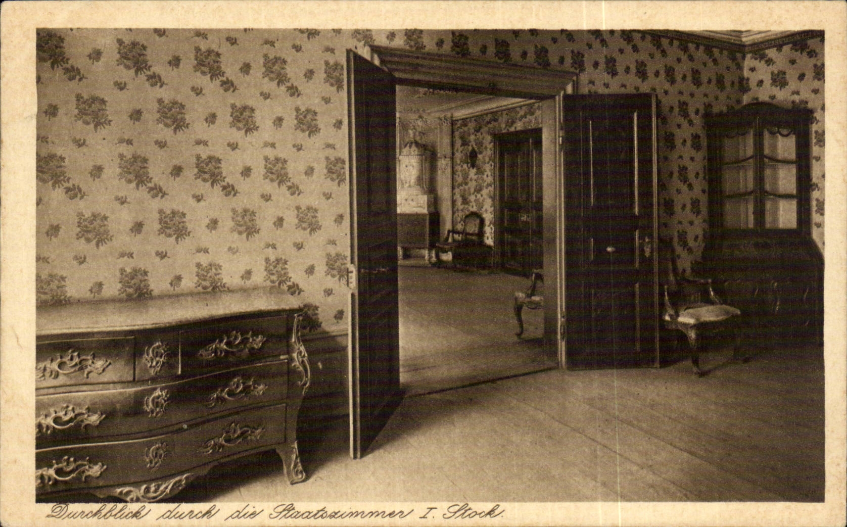 View in the State Rooms I. Stock — Goethe Museum, Frankfurt