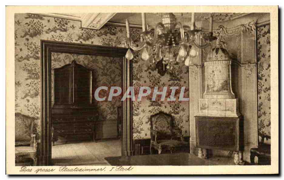 Le grand salon — 1er étage — Musée Goethe, Francfort
