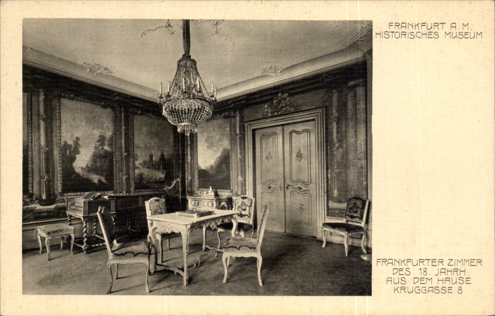 Frankfurt a.M. — Historisches Museum — Chambre historique du 18e siècle