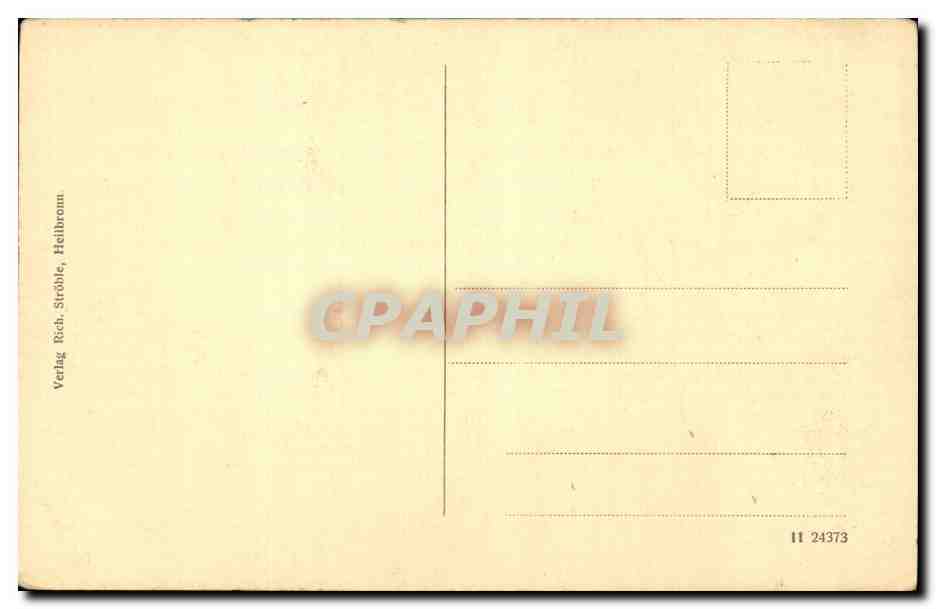 Allemagne - Deutschland - Heilbronn - Totale - CPA  — Rückseite