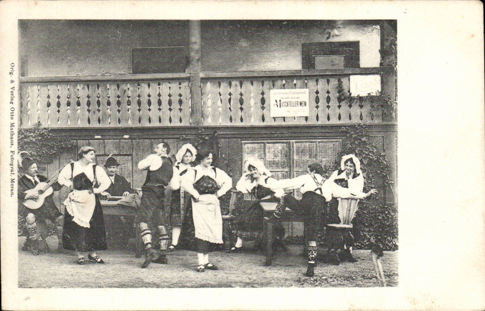 Folklore - Danse - Costumes - Allemagne - Deutschland - Tanzen CPA 