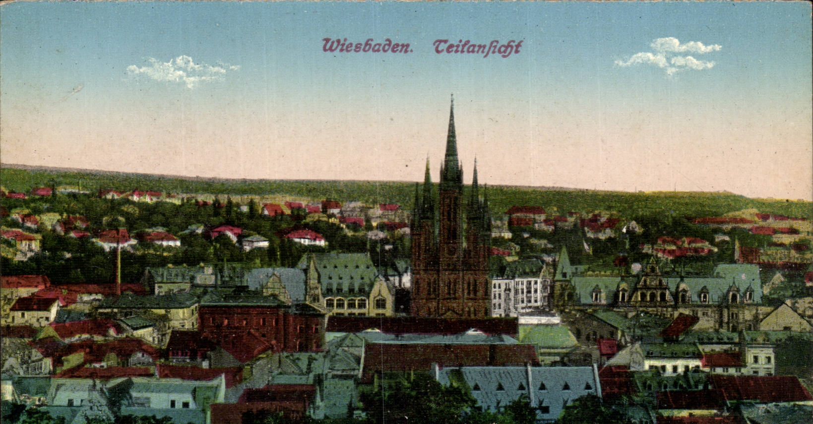 Wiesbaden. Teilansicht