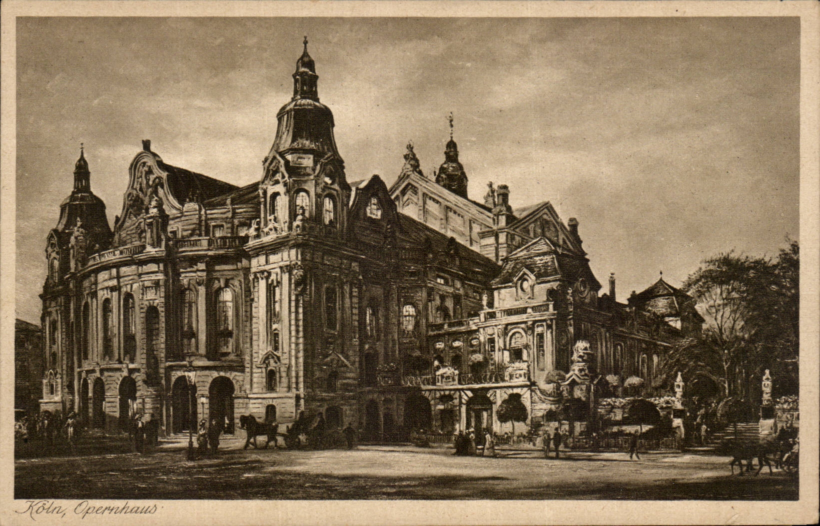 Allemagne - Deutschland - Koeln - Das Opernhaus - Cologne - CPA 
