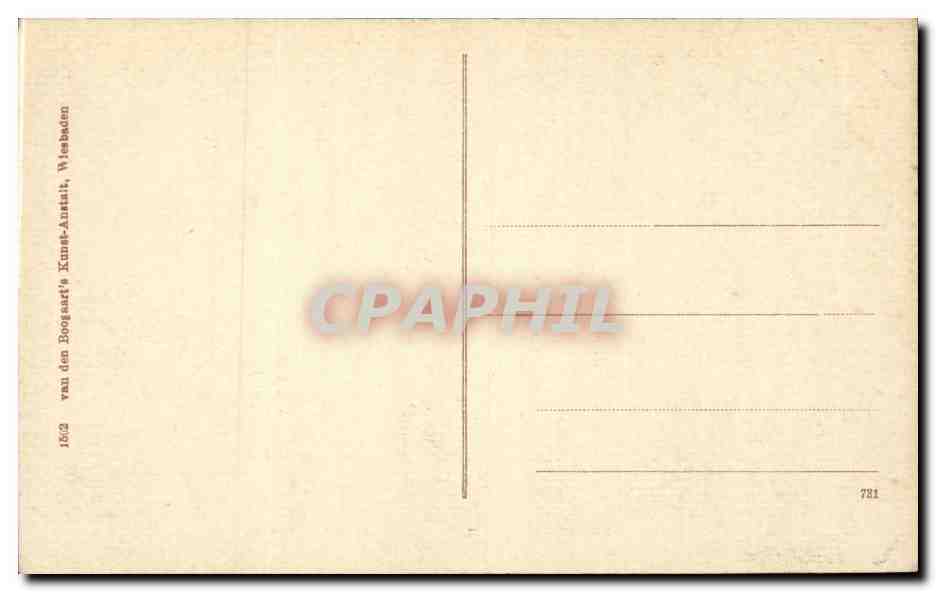 Allemagne - Deutschland - Nicolasstrasse mit Bahnhof - CPA  — Rückseite