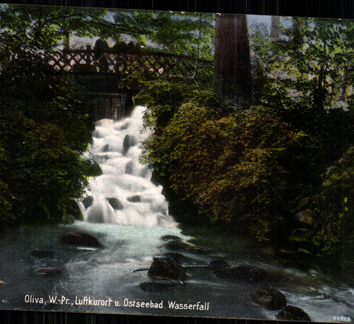 Allemagne - Deutschland - Ostseebad Wasserfall - CPA 