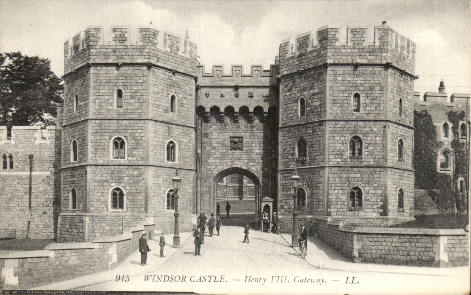 Angleterre - Berkshire - Windsor Castle - Henry VIII Gateway - CPA 