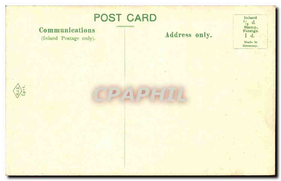 Angleterre - England - London - House of Parliment - CPA  — Rückseite