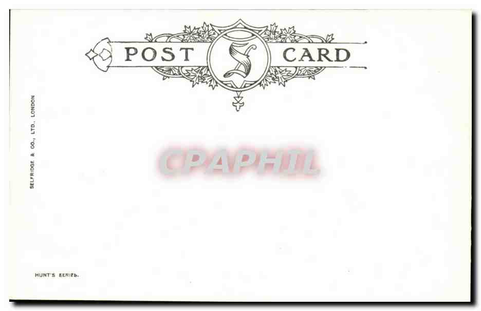 Angleterre - England - London - Londres - House of Commons - CPA  — Rückseite