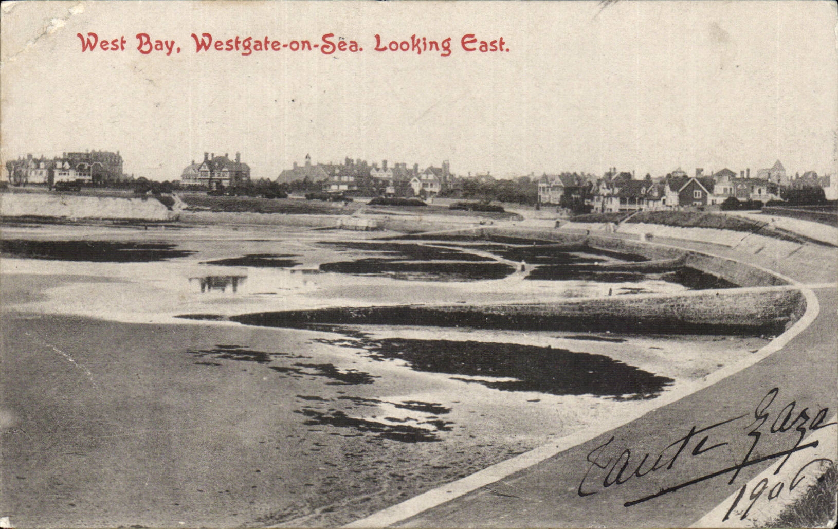 Angleterre - England - Dorset - West Gate on Sea - West Bay - Looking East - CPA 