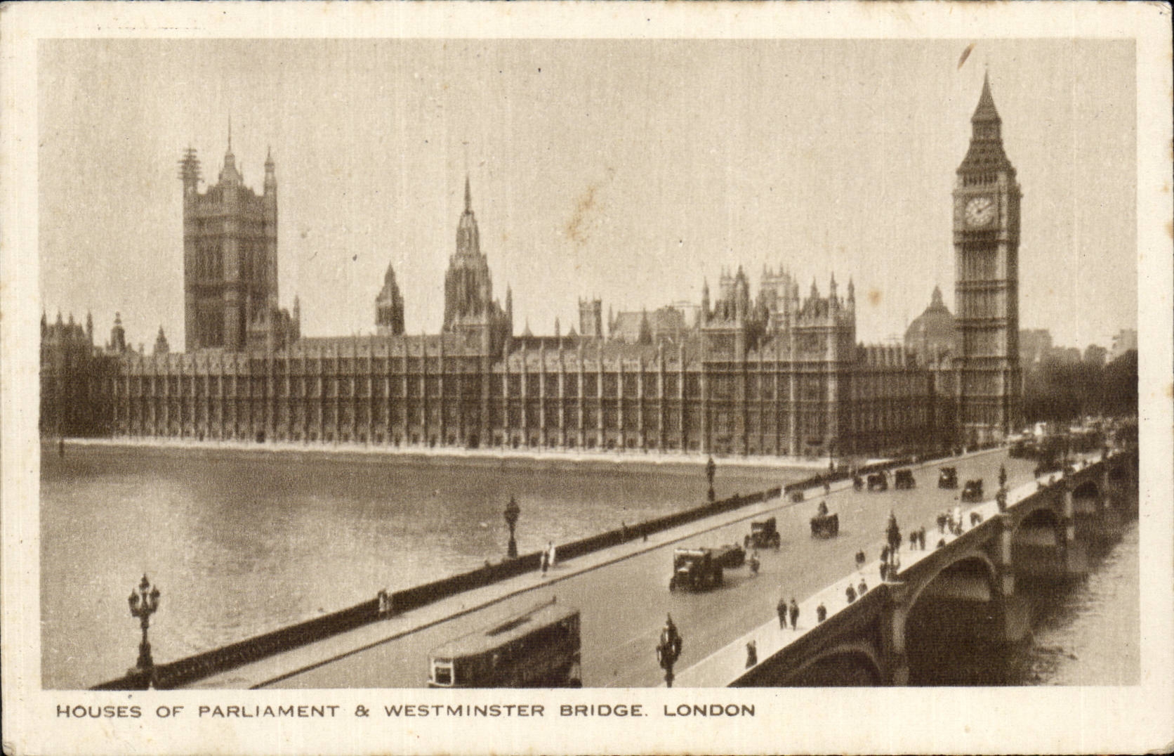 Angleterre - England - London - House of Parliment - Westminster Bridge - CPA 
