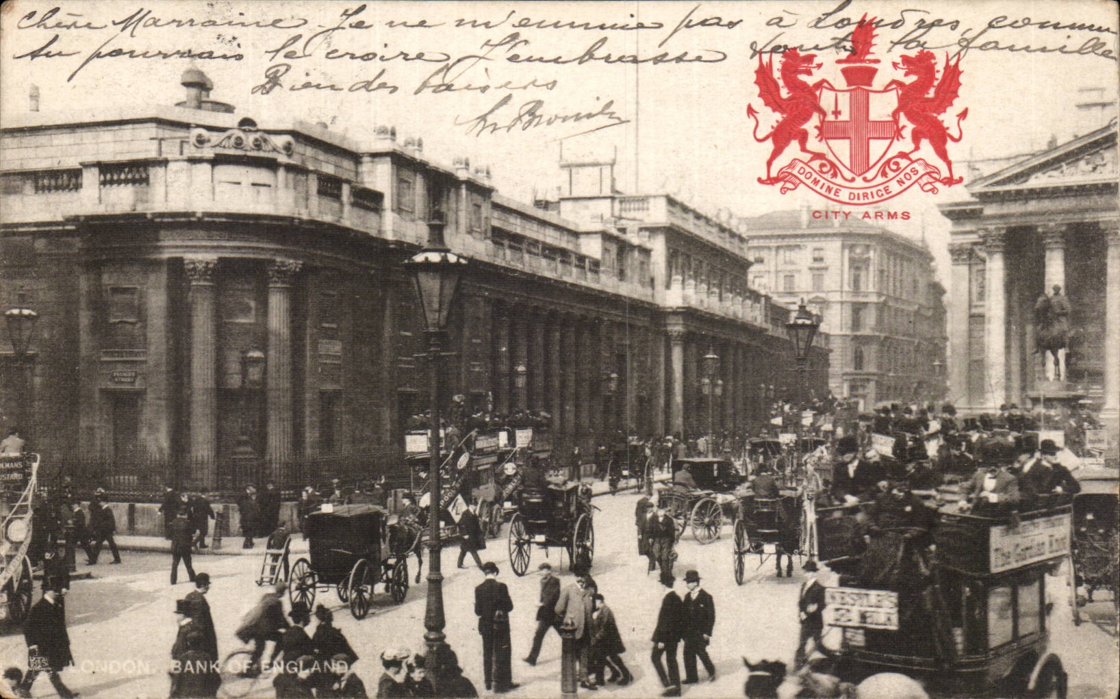 Angleterre - England - London - Bank of Engand - CPA 