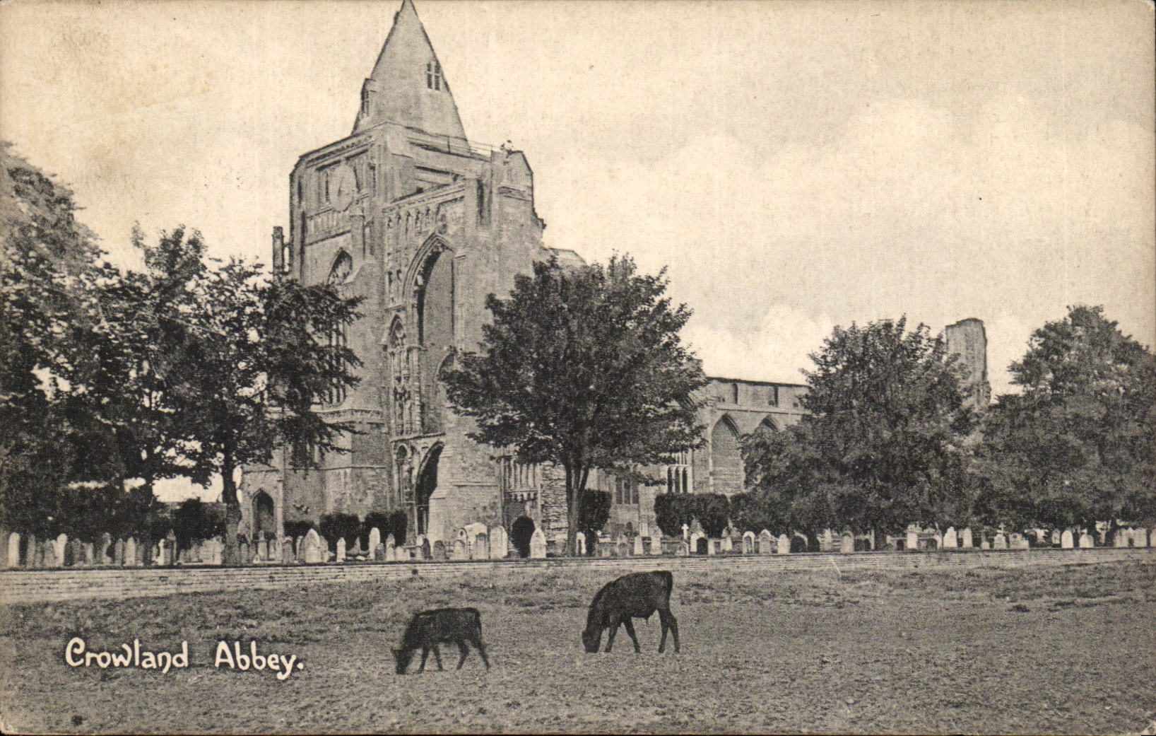 Angleterre - England - Lincolnshire - Crowland Abbey - CPA 