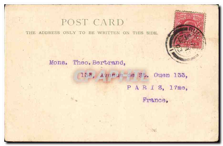 Angleterre - England - London - Dickens Old Curiosity Shop - Regent Street - CPA  — Back