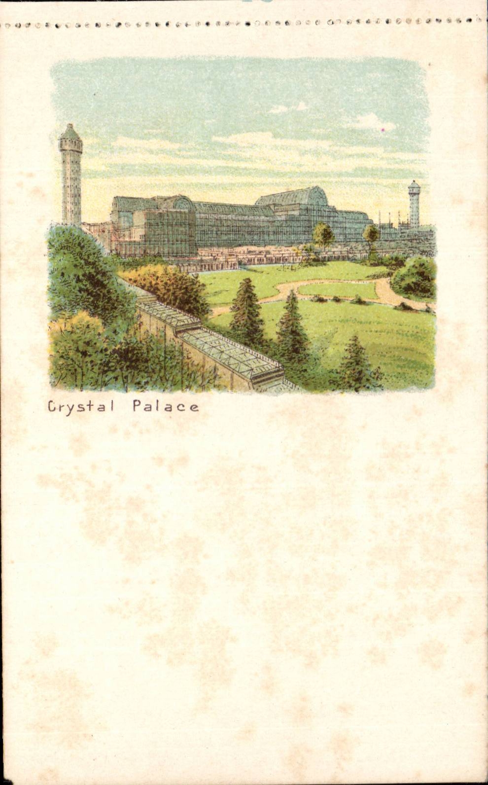 Angleterre - England - London - The Crystal Palace - CPA 