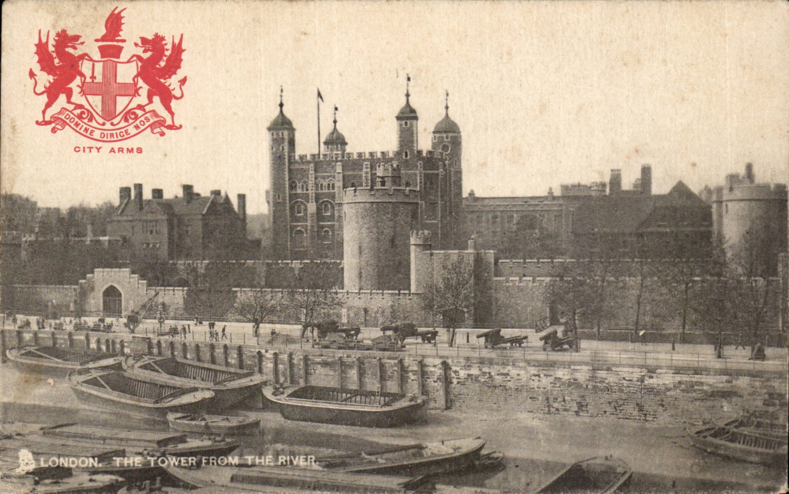Angleterre - England - London - The Tower from The River - CPA 