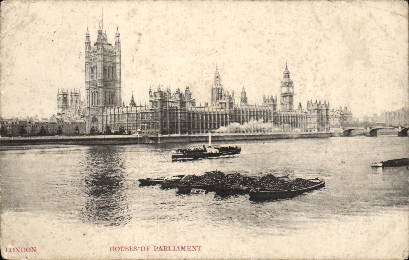 Angleterre - England - London - Houses of Parliment - CPA 