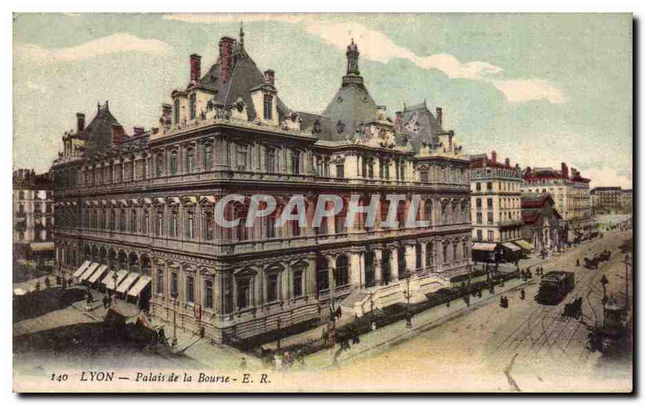 Lyon - Palais de la Bourse - CPA 