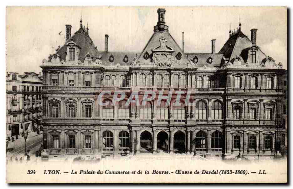 Lyon - Le Palais du Commerce et de la Bourse - CPA 
