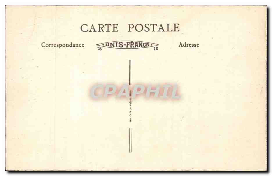 LYON - Pont de la Guillotière et Hôtel de la Mutualité — B.F. n°304 — Verso
