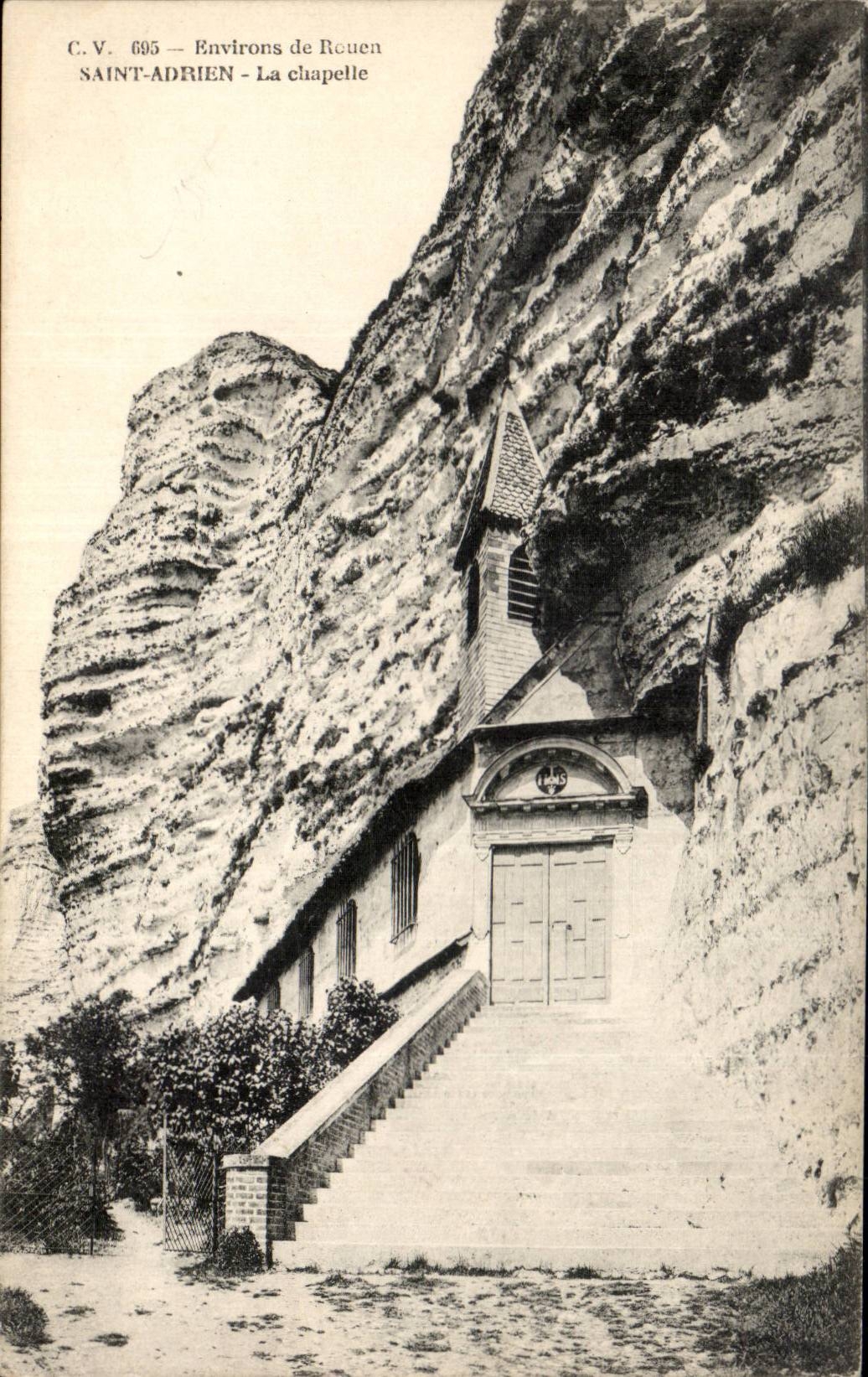 CPA Environs de Rouen Saint Adrien La chapelle
