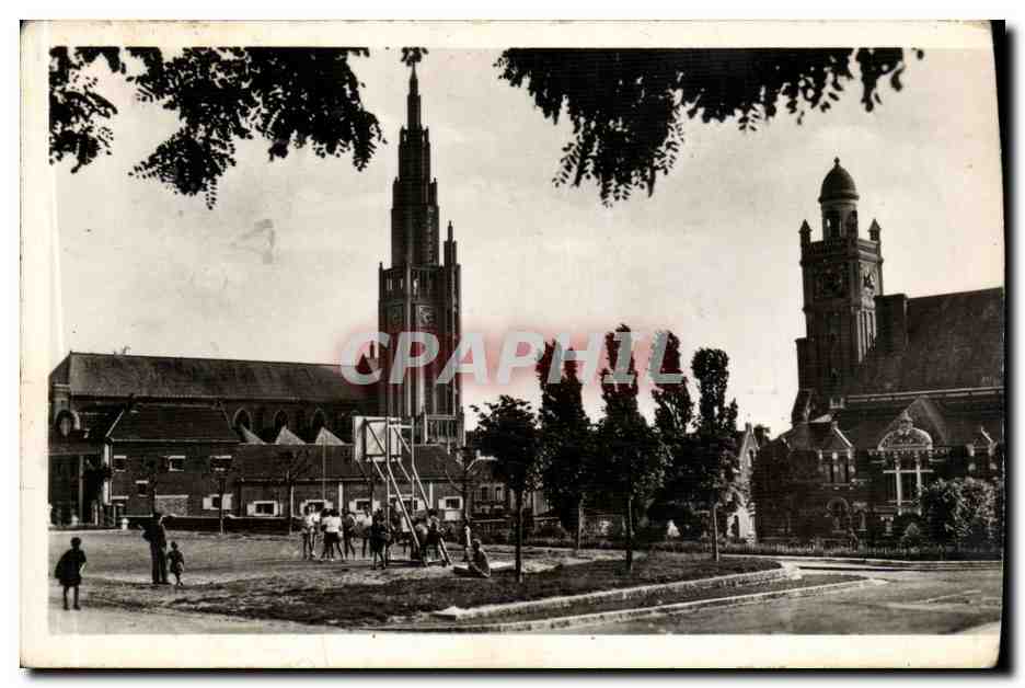 Moreuil - L'Hotel de Ville et Palais - CPA basket ball
