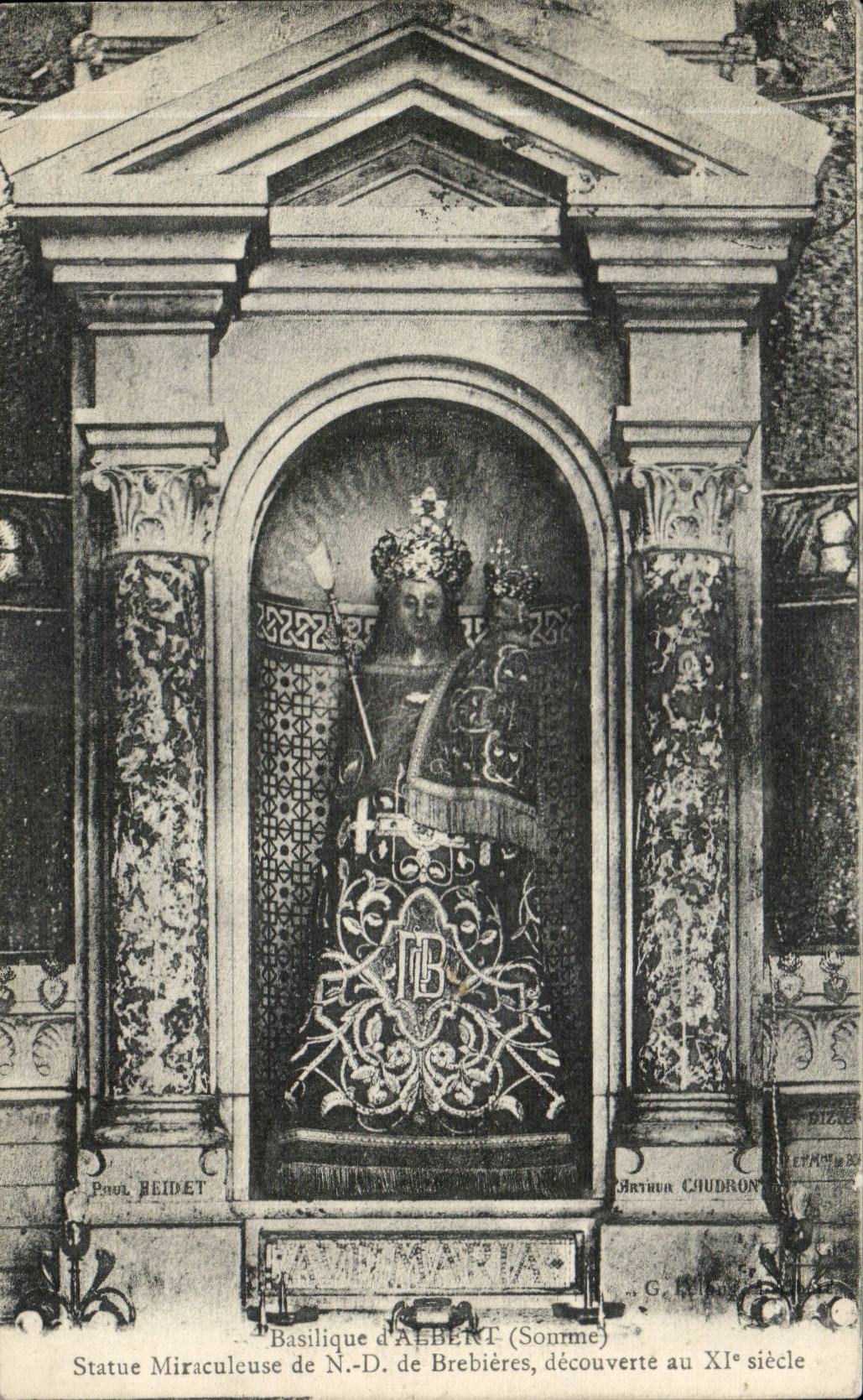 Albert - Basilique d'Albert - CPA 