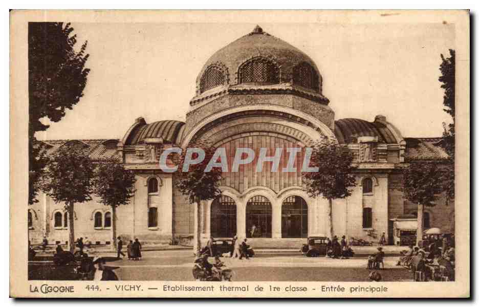 Vichy - Etablissement Thermal du Ire classe - CPA 