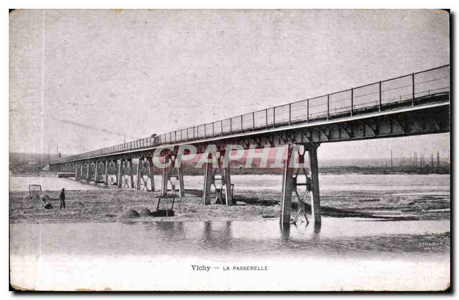 Vichy - La Passerelle - CPA 
