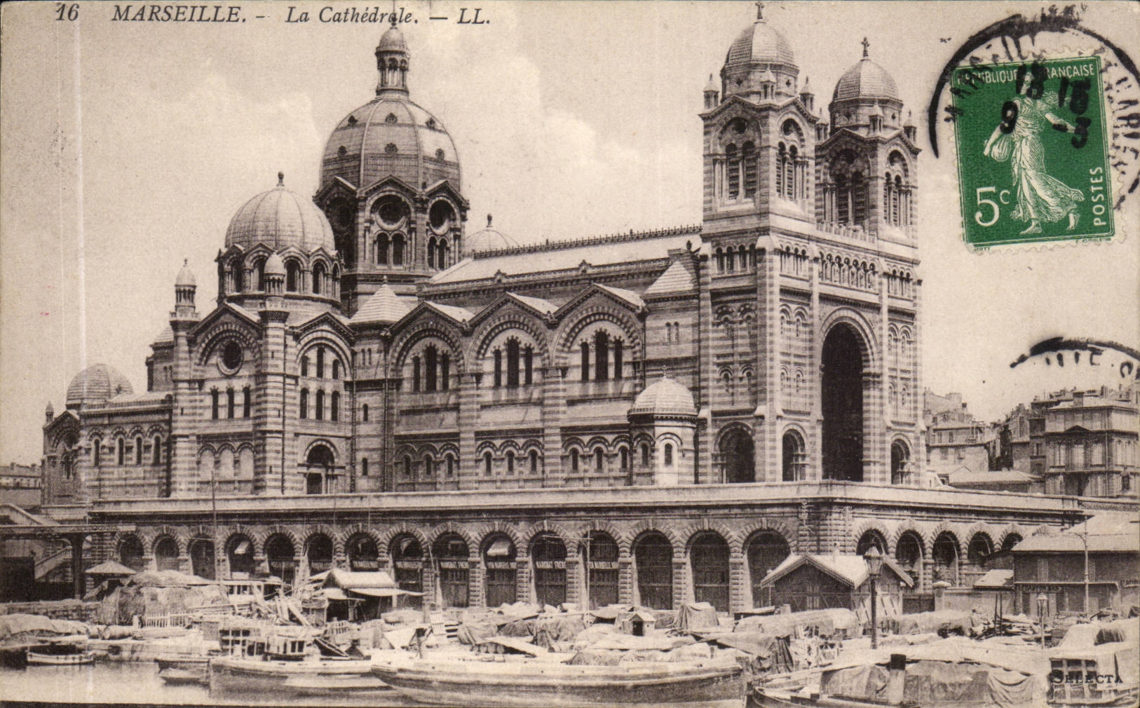 Marseille - La Cathedrale - CPA 