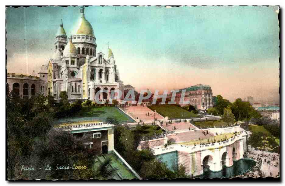 Paris - 18 - Le Sacre Coeur - Montmartre - CPA 