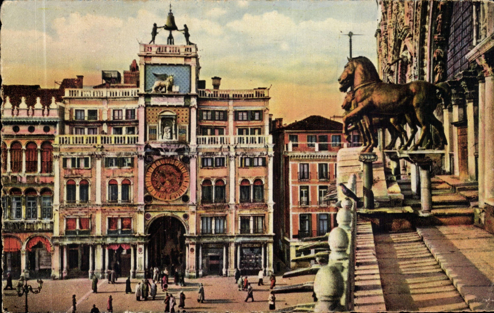 Italia - Italie - Venezia - I cavali di bronzo - CPA 