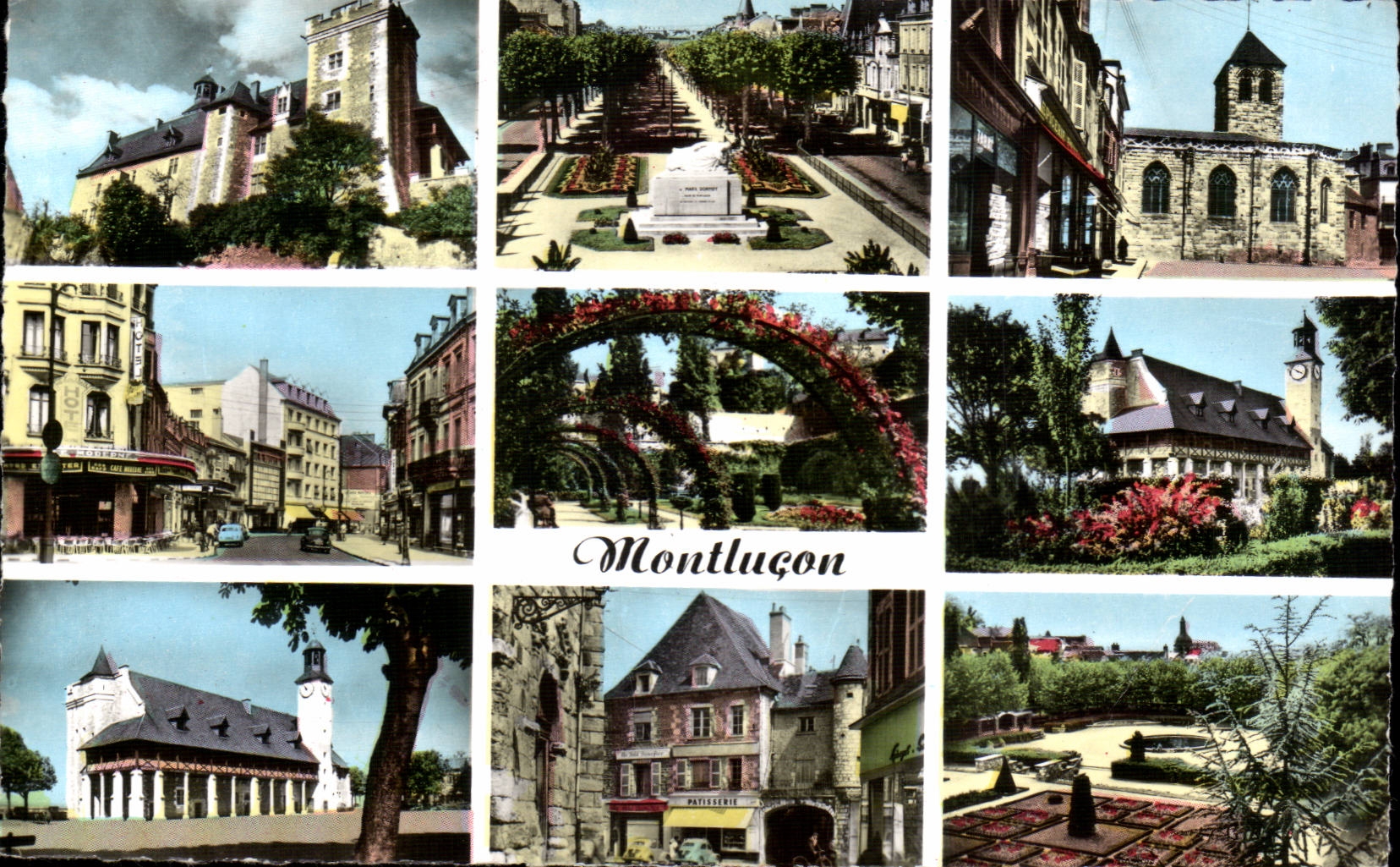 Montluçon — Panoramablick — Réal Photo