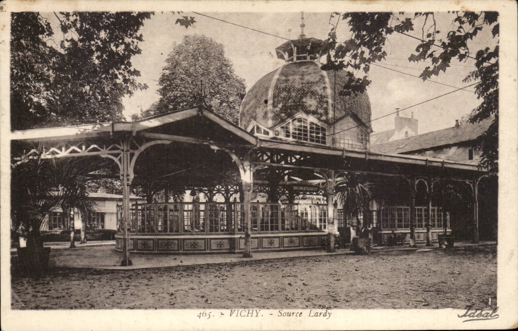 CPA Vichy Source Lardy