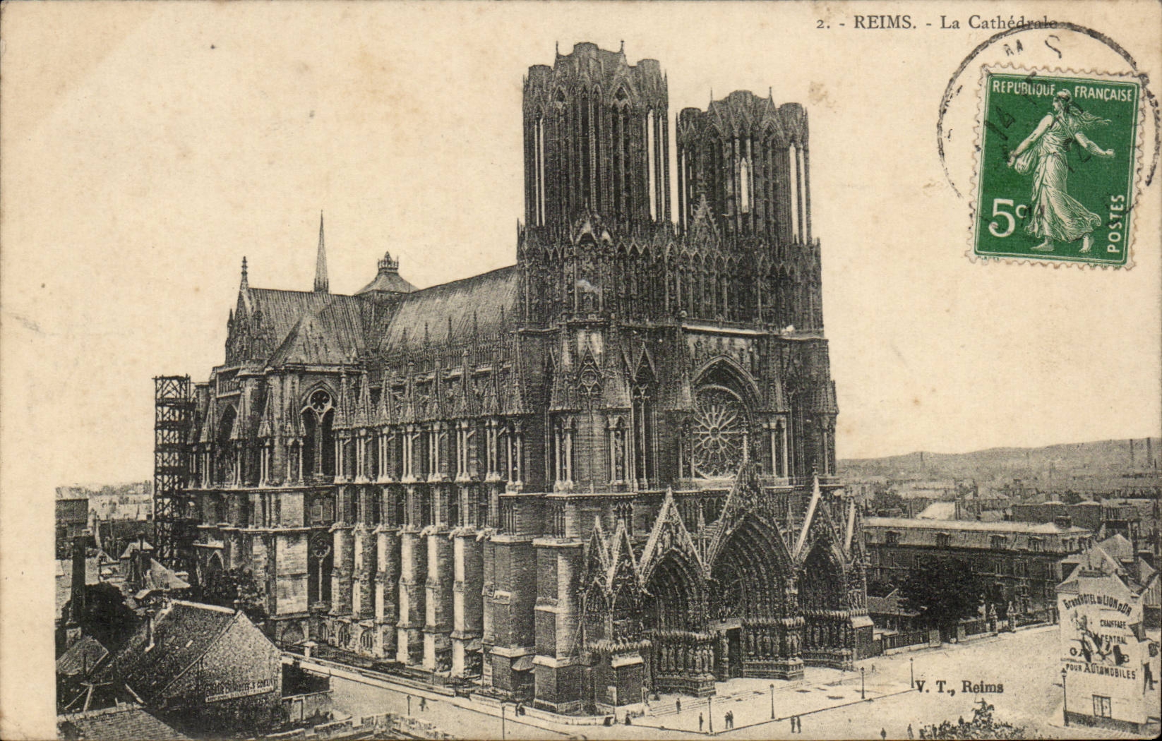 Reims - La Cathédrale — V.T., Reims