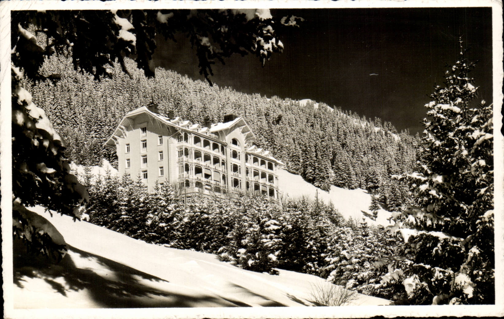 CPA Suisse Club mediterranee Les Chamois Leysin