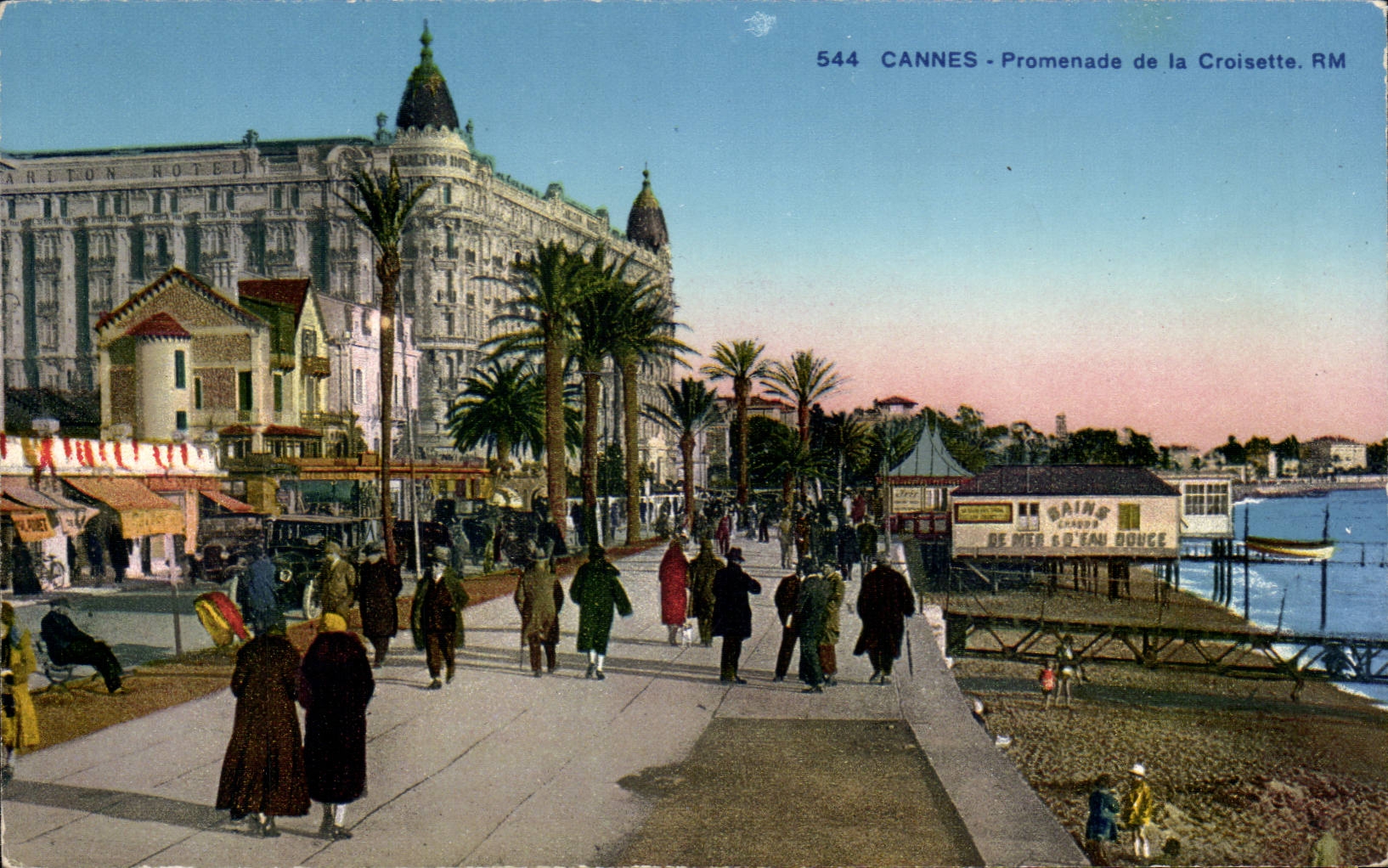 Cannes CPA promenade de la croisette