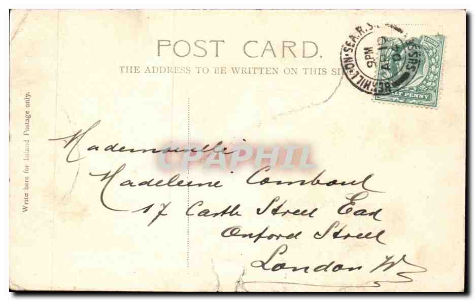 Angleterre - England - Surrey - Boxhill - The Park - CPA  — Rückseite