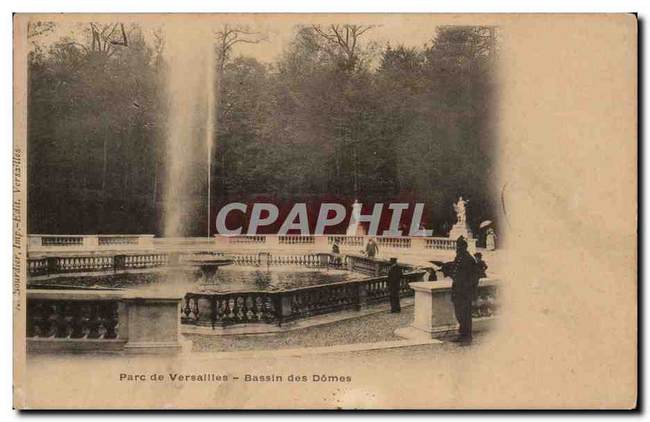 Versailles - Parc de Versailles - Bassin des Domes - CPA 