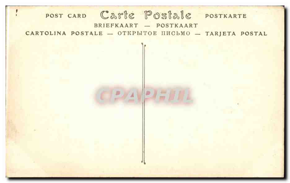 Lourdes - Le Gave de Pau et le Chataeu Fort - CPA  — Verso