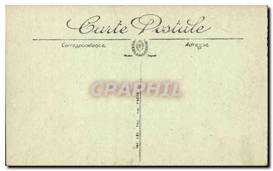 Versailles - Le Square Hoche - - CPA  — Rückseite