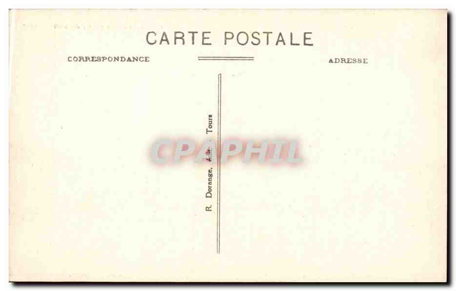 Chambord - Le Chateau - Francois I - CPA  — Verso