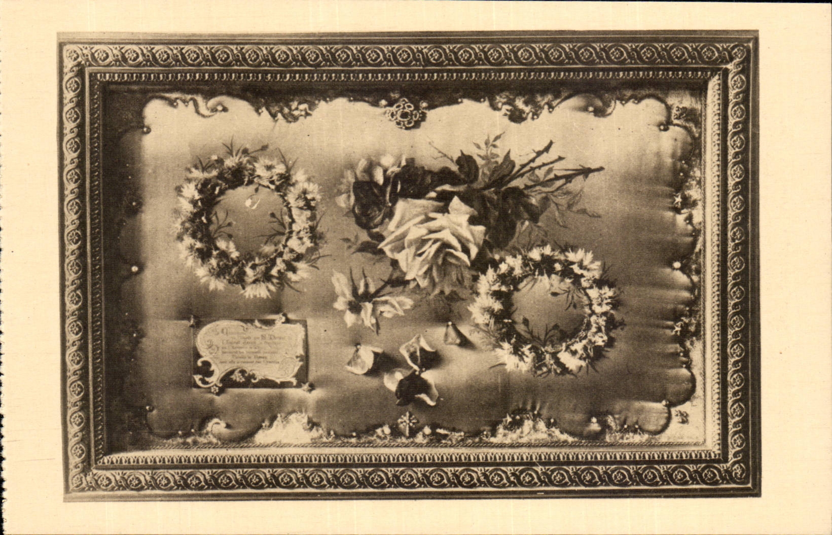 Religion - Couronnes de bleuets de Sainte Therese de l'Enfant Jesus - CPA 