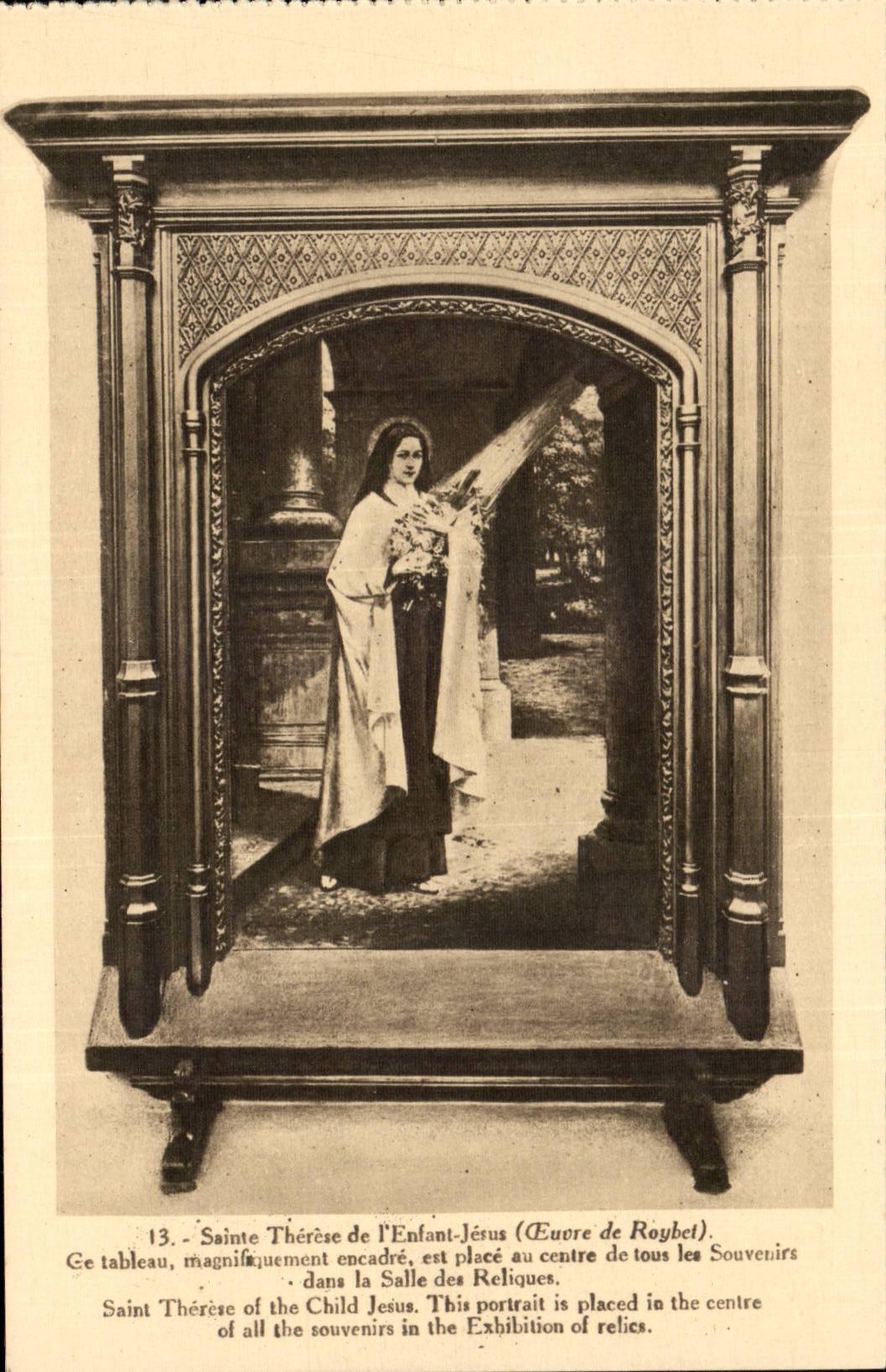Religion - Sainte Therese de l'Enfant Jesus - Tableau - Art - CPA 
