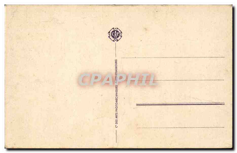 Trouville - Reine des Plages - CPA — Verso